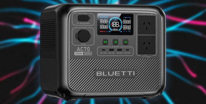 Bluetti AC70 com bateria LiFePO4 de 768Wh e 1.000W de potência chega a US$ 220 em promoção na AliExpress