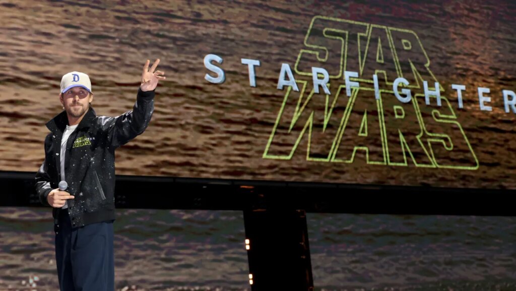 D23 2026: Primeiro trailer de Star Wars: Starfighter revela Ryan Gosling como Kade Auberon