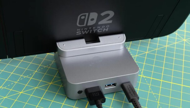 Dock de viagem da GuliKit para Switch 2 é opção compacta e mais barata que a original