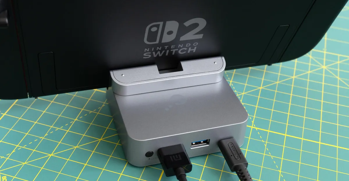 Dock de viagem da GuliKit para Switch 2 é opção compacta e mais barata que a original