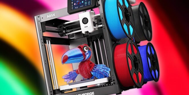 Impressora 3D FlashForge AD5X com sistema multicolor sai por US$ 203 na AliExpress
