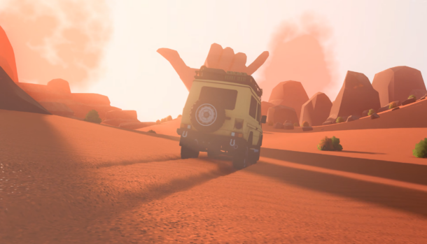 Jogo de off-road relaxante com mais de um milhão de desejos na Steam ganha data de lançamento