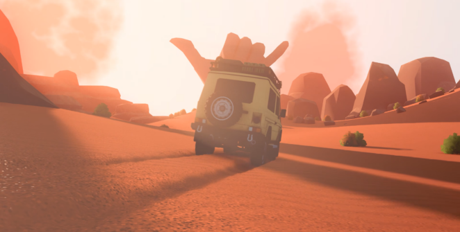 Jogo de off-road relaxante com mais de um milhão de desejos na Steam ganha data de lançamento