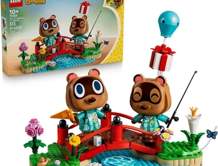 LEGO Animal Crossing: Timmy e Tommy ganham folga em novo set de 513 peças