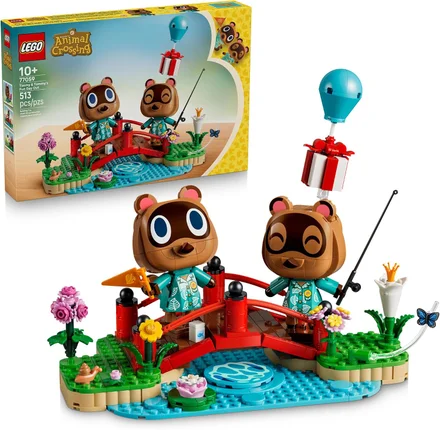 LEGO Animal Crossing: Timmy e Tommy ganham folga em novo set de 513 peças