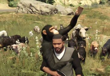 Mod de GTA 5 adiciona cachorros, gatos, vacas, leões e até um chimpanzé ao jogo