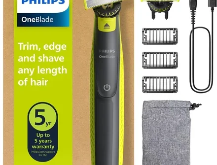 Philips OneBlade 360: o adeus à lâmina tradicional com 27% de desconto