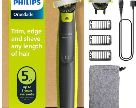 Philips OneBlade 360: o adeus à lâmina tradicional com 27% de desconto