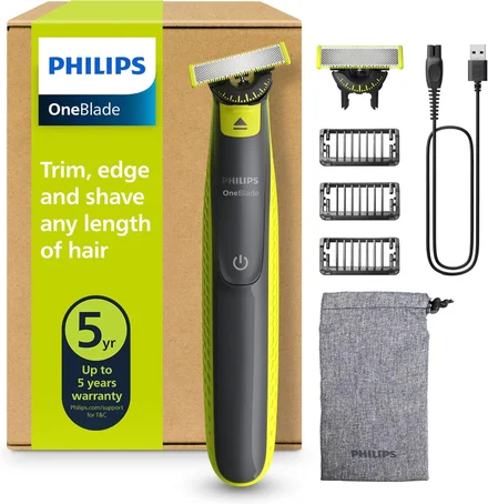 Philips OneBlade 360: o adeus à lâmina tradicional com 27% de desconto