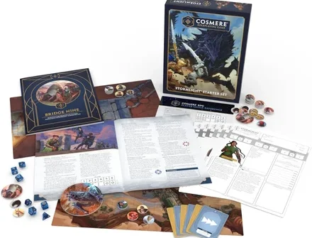 RPG do Cosmere de Brandon Sanderson chega às lojas físicas da Target nos EUA