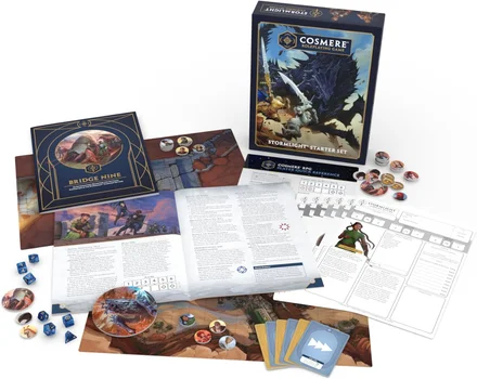 RPG do Cosmere de Brandon Sanderson chega às lojas físicas da Target nos EUA