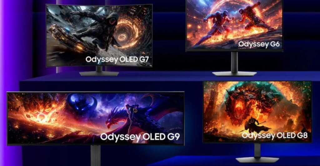 Samsung eleva a aposta com monitor Odyssey de 1.100Hz e novos modelos OLED