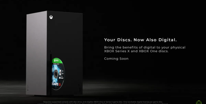 Xbox anuncia recurso que transforma seus jogos físicos em digitais