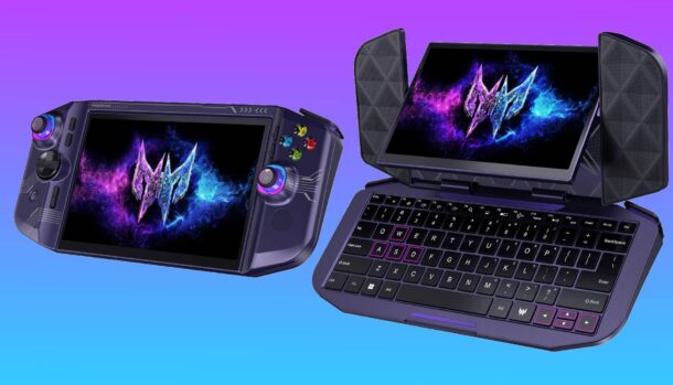 Acer apresenta handheld com tela dobrável e confirma novo portátil Predator para o fim do ano