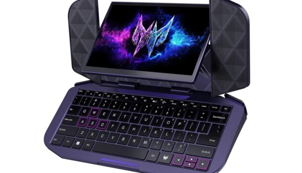 Acer mostra conceito de handheld com teclado embutido para PC