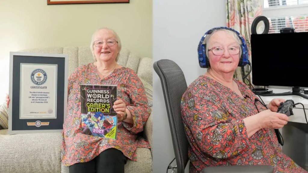 Aos 78 anos, streamer escocesa vira recordista mundial de Fortnite