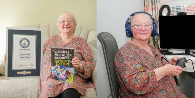 Aos 78 anos, streamer escocesa vira recordista mundial de Fortnite