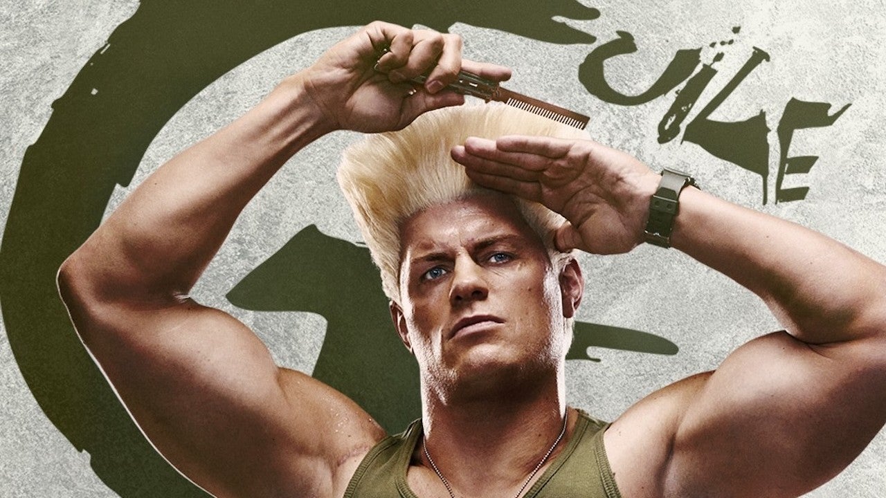 Balde de pipoca de Street Fighter vem com cabelo do Guile que dá pra vestir
