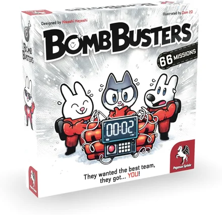 Bomb Busters em promoção na Amazon: jogo de tabuleiro vencedor do Spiel des Jahres 2025 com 30% de desconto
