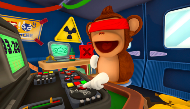 Bombanana: jogo co-op de desarmar bombas aposta em macacos que não veem, não ouvem e não falam
