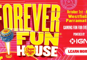 Chupa Chups e IGN Australia montam casa retrô com games grátis em Sydney