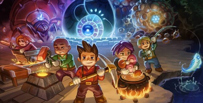 Core Keeper recebe update Riders of the Underground com montarias e novo bioma