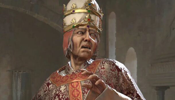 Crusader Kings 3: DLC do papa chega em setembro, mas sem transfusão de sangue para esticar a vida