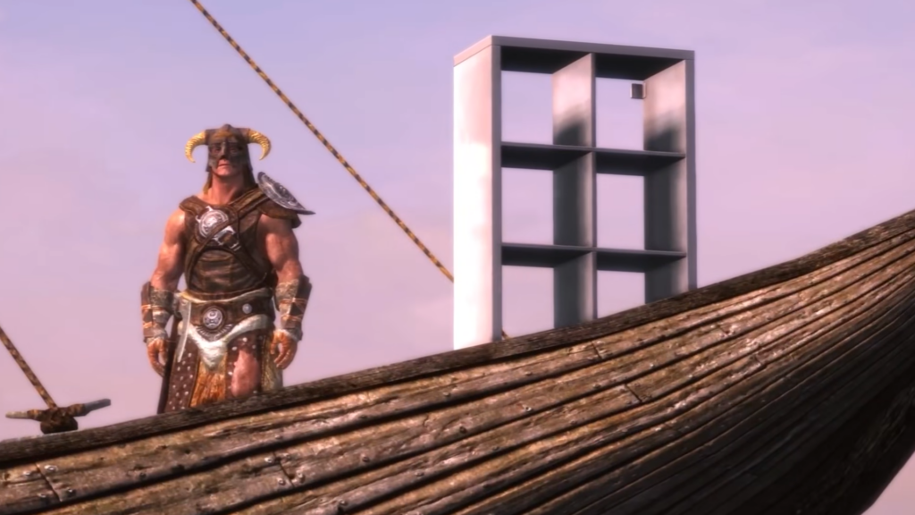 Ikea lança mod gratuito de Skyrim com Matt Berry dublando uma estante chamada Kallax Storageborn