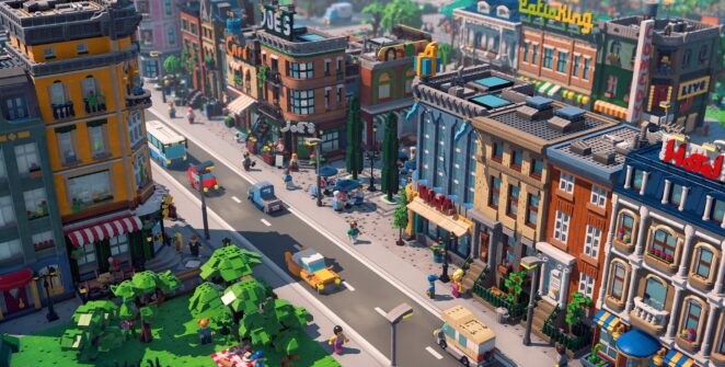 Lego Skylines: city builder foca em decoração e menos em caos de trânsito