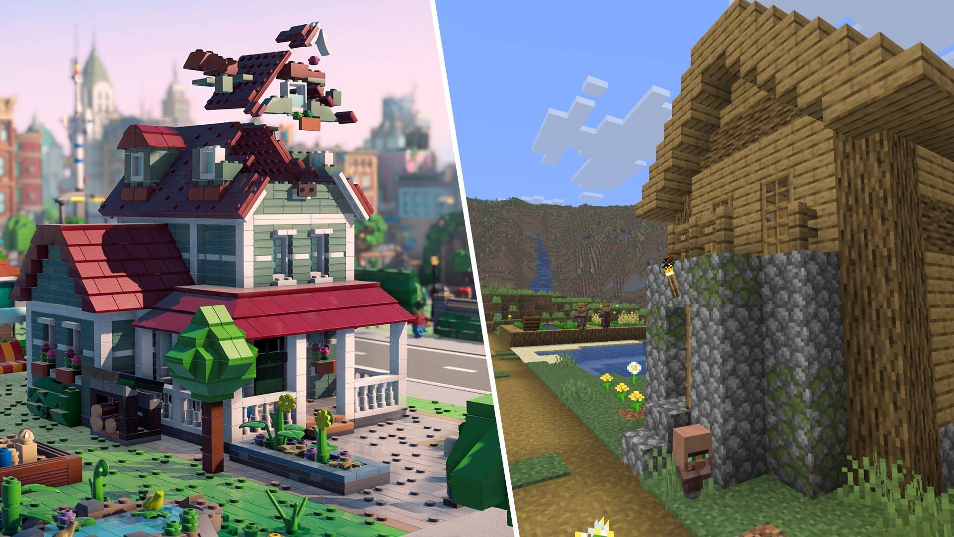 Lego Skylines existe, mas por que a Mojang nunca fez um city builder de Minecraft?