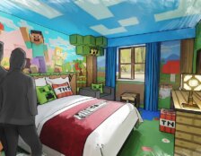 Minecraft World ganha hotel oficial e montanha-russa Escape the Nether em 2027