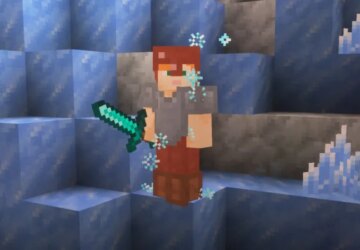 Minecraft ganha Ice Caves com zumbi congelado e bolas de gelo no próximo game drop