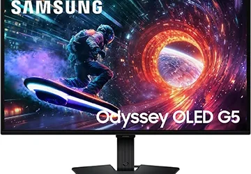 Monitor gamer Samsung Odyssey OLED G5 de 27 polegadas aparece por US$ 269 na loja oficial