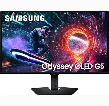 Monitor gamer Samsung Odyssey OLED G5 de 27 polegadas aparece por US$ 269 na loja oficial