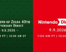 Nintendo marca dois Direct para a próxima semana, incluindo especial de Zelda