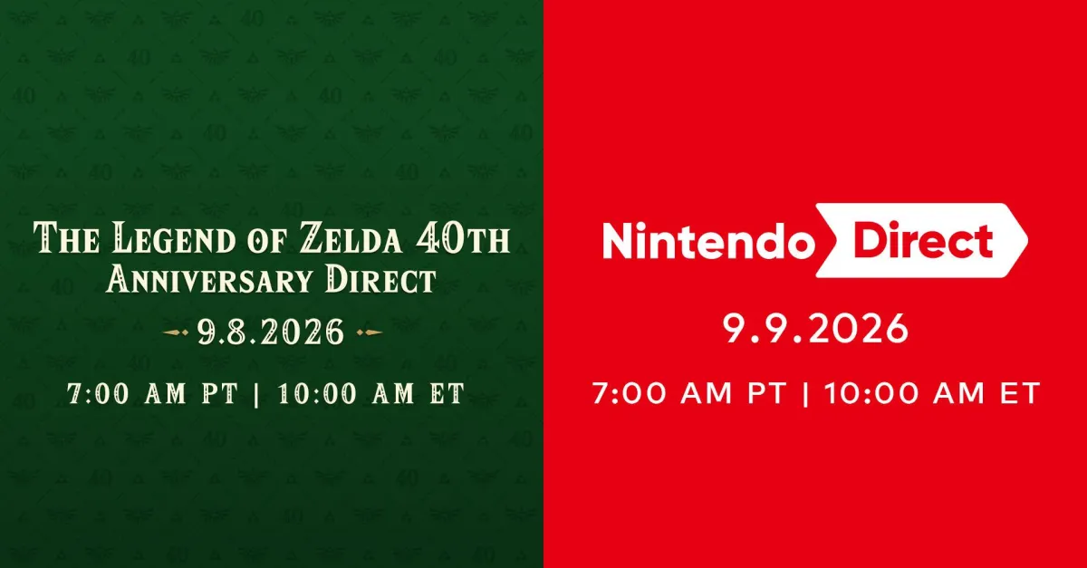Nintendo marca dois Direct para a próxima semana, incluindo especial de Zelda