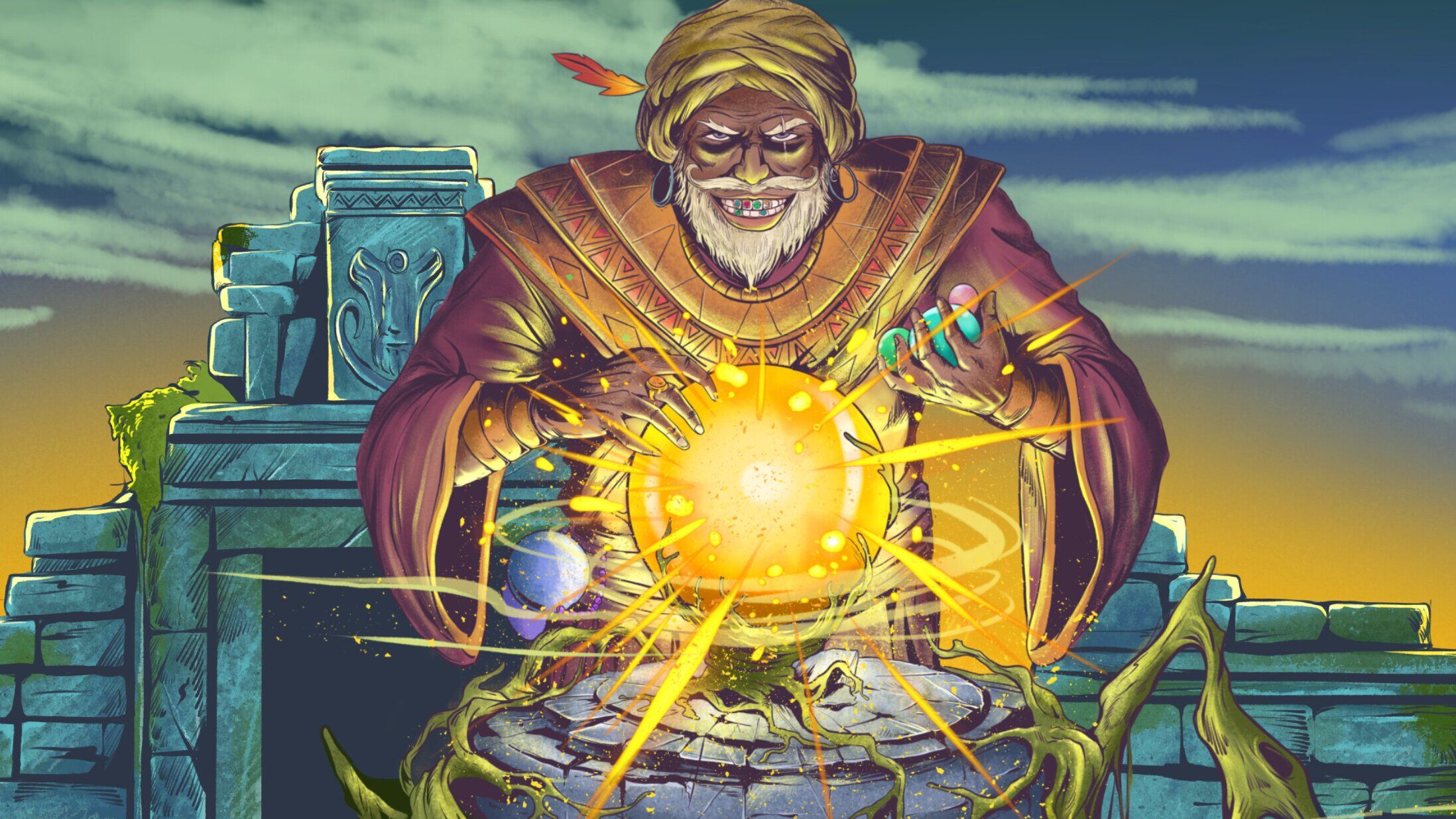 Oh!Ware mistura mancala milenar com roguelike e vira deckbuilder de bolinhas no Steam