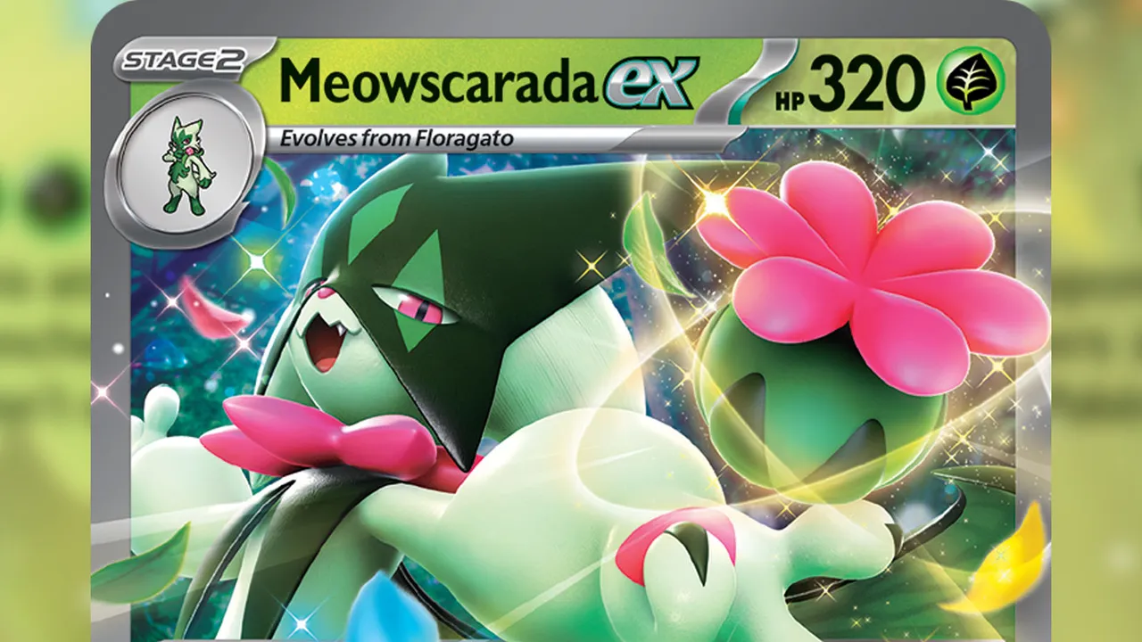Pokémon TCG: Mega Evolution — Delta Reign revela Sprigatito, Floragato e Meowscarada ex