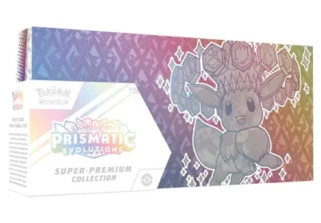 Pokémon TCG: Prismatic Evolutions Super-Premium Collection volta a ficar disponível na Amazon