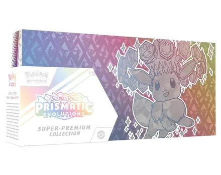 Pokémon TCG: Prismatic Evolutions Super-Premium Collection volta a ficar disponível na Amazon