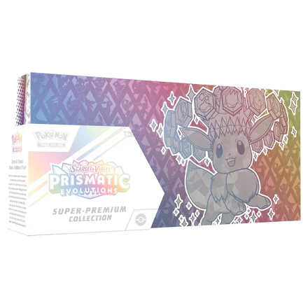 Pokémon TCG: Prismatic Evolutions Super-Premium Collection volta a ficar disponível na Amazon