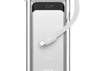 Power bank de 20.000mAh com saída de 190W cai para US$ 29,99 antes do Prime Day