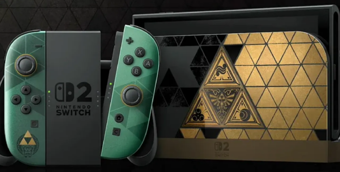 Pré-venda do Switch 2 edição Zelda 40 anos começa no Reino Unido