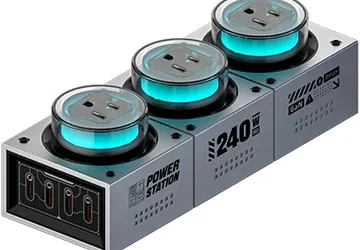 Prime Day: estação de carga Mfish E-Tank 240W cai para US$ 68,17 na Amazon