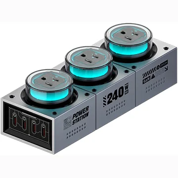Prime Day: estação de carga Mfish E-Tank 240W cai para US$ 68,17 na Amazon
