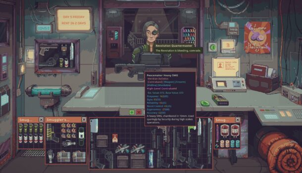 Probably Stolen: demo de loja cyberpunk já está no Steam e chega ao lançamento no mês que vem