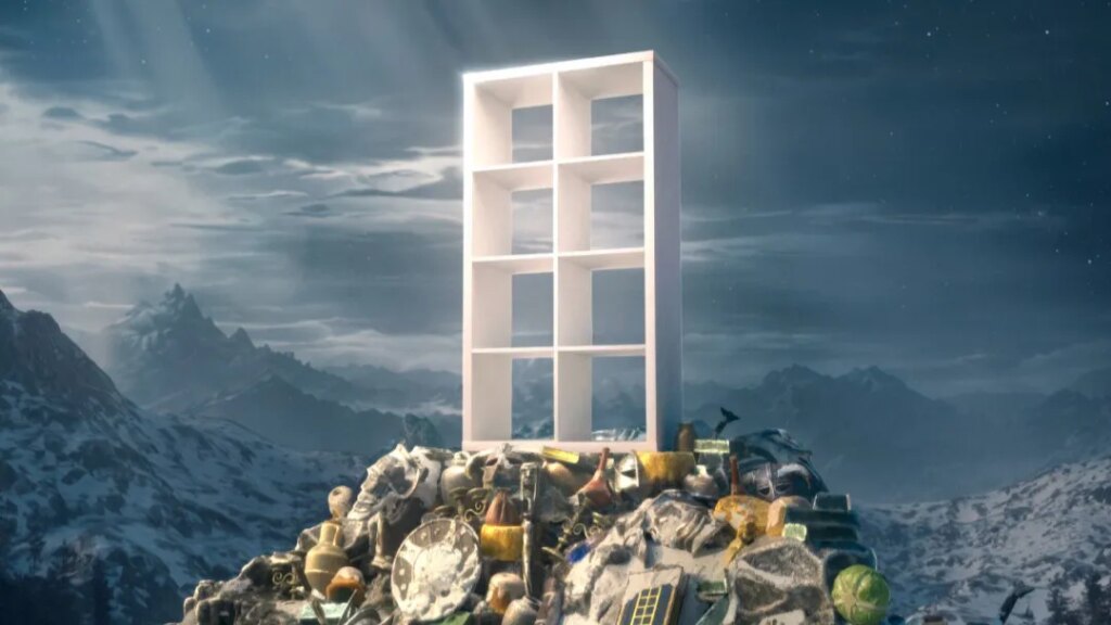 Skyrim ganha mod oficial da IKEA com Matt Berry como um armário Kallax companheiro