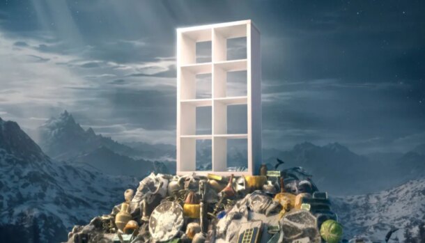 Skyrim ganha mod oficial da IKEA com Matt Berry como um armário Kallax companheiro