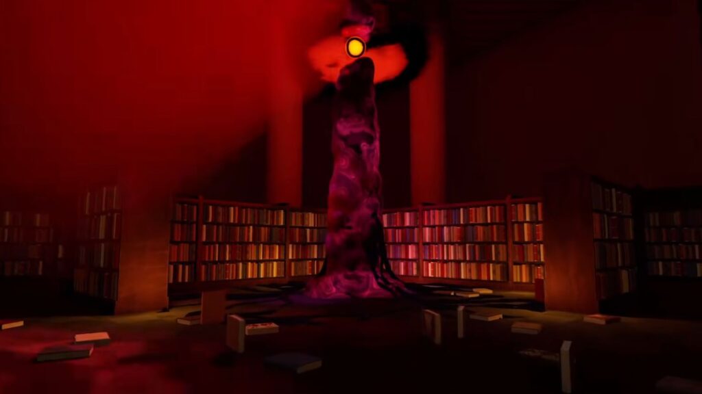 Strange Scaffold anuncia Something is Wrong with the Library, jogo de organização com biblioteca assombrada por sangue e carne