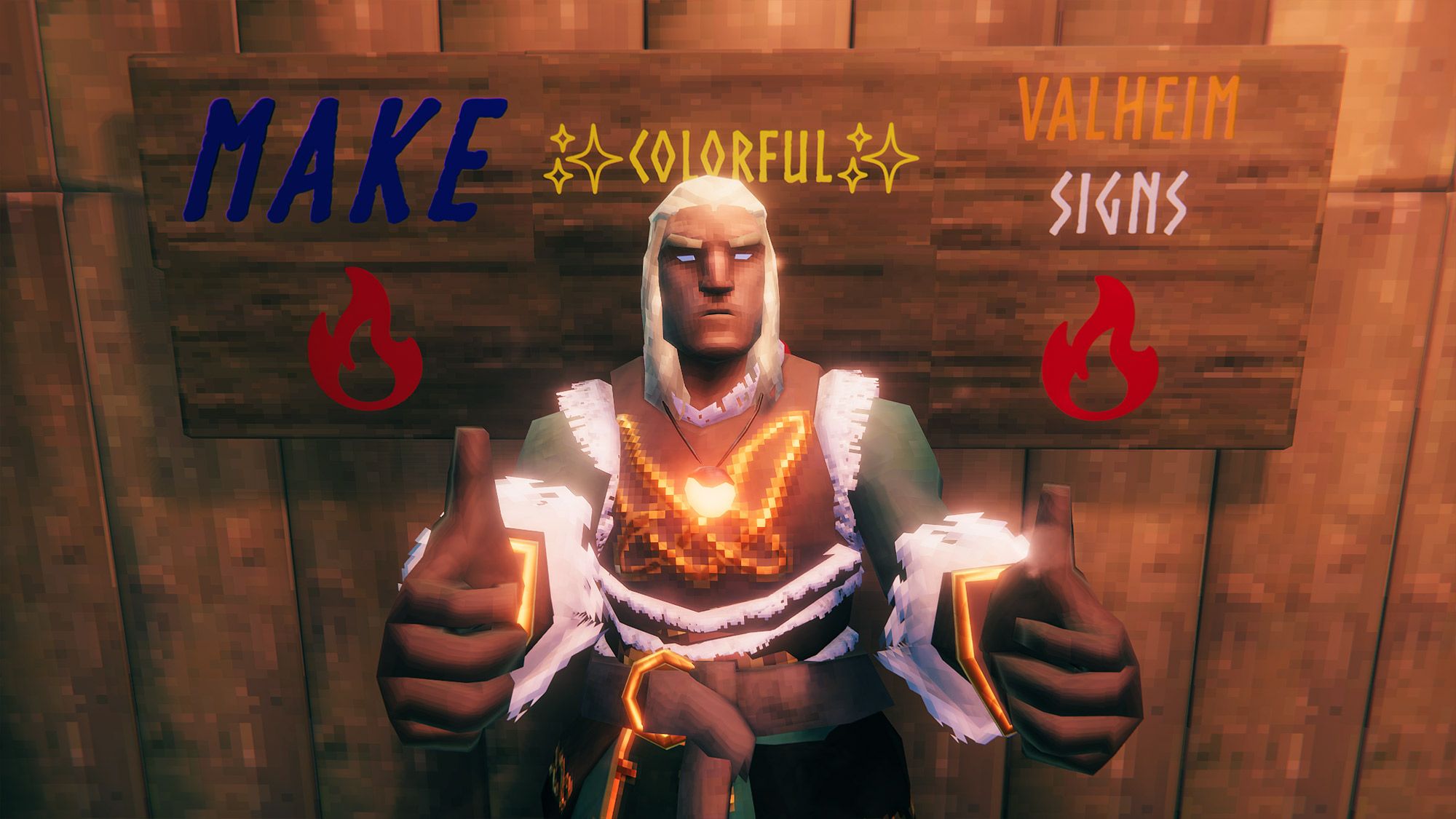 Valheim: como colorir placas e organizar baús sem instalar nenhum mod